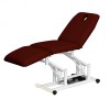 Kinefis Quality three-section electric massage table: with welded steel structure, face hole, without wheels and reclining backrest